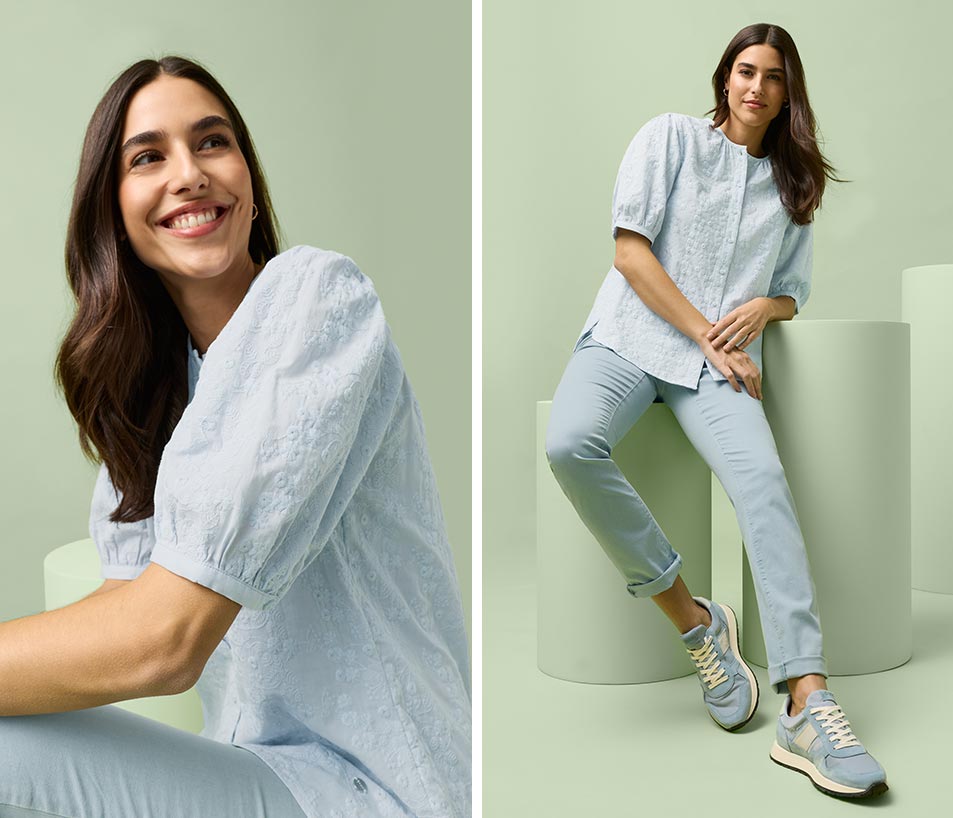 Landingpage DOB Blusen Desktop