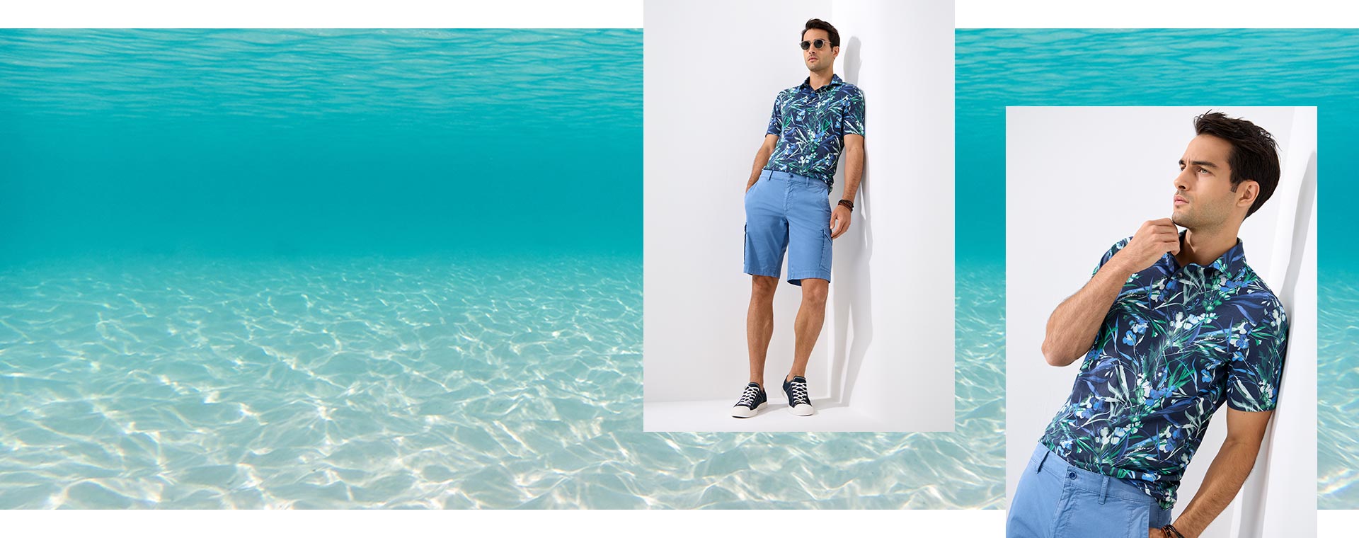 Landingpage Herren Urlaubsshop Desktop